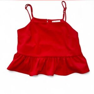 Ces Femme Red Crop Top
